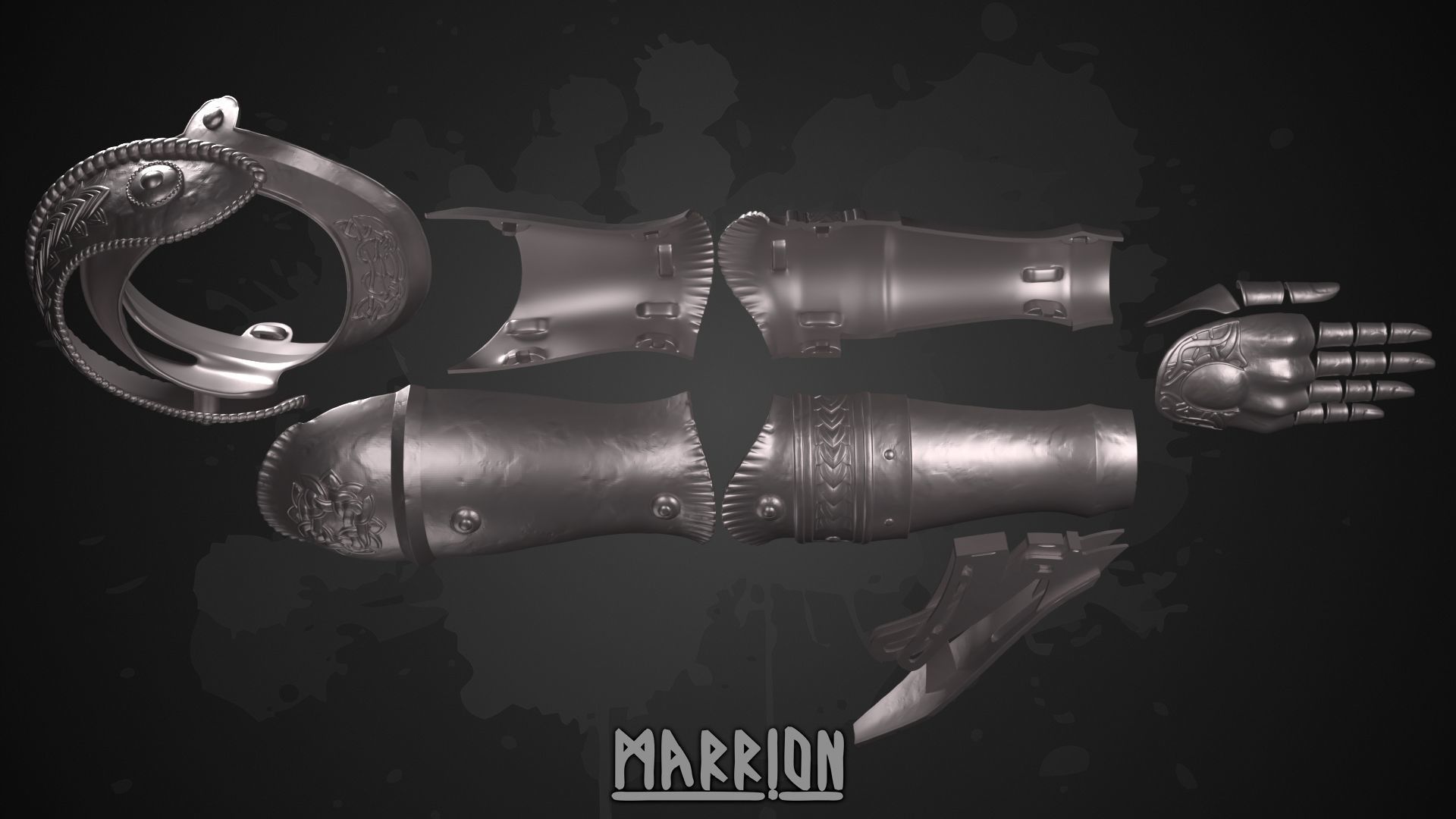 Hand Of Malenia Elden Ring 3D print model_4