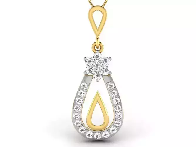 Women Pendant 3dm STL FBX OBJ Render Details