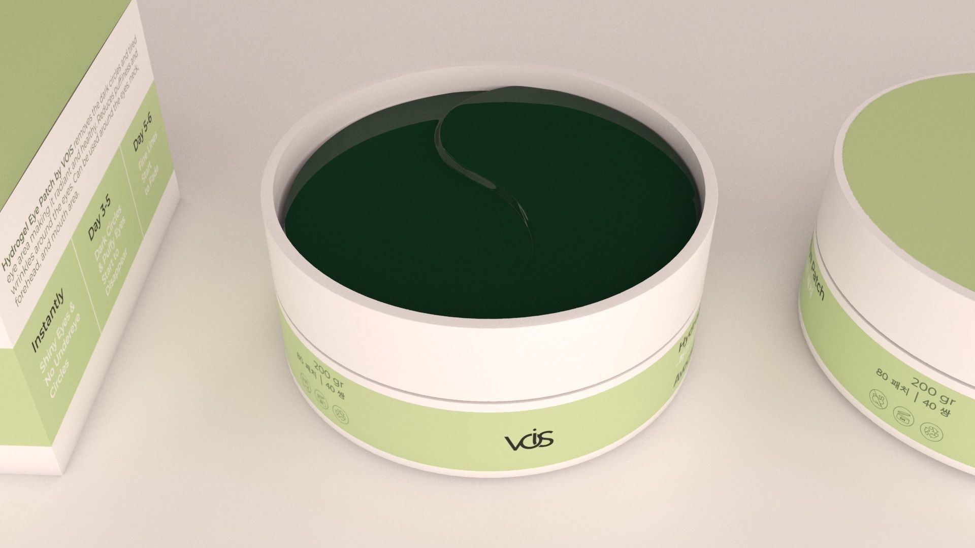 gel eye patch 3D model_8