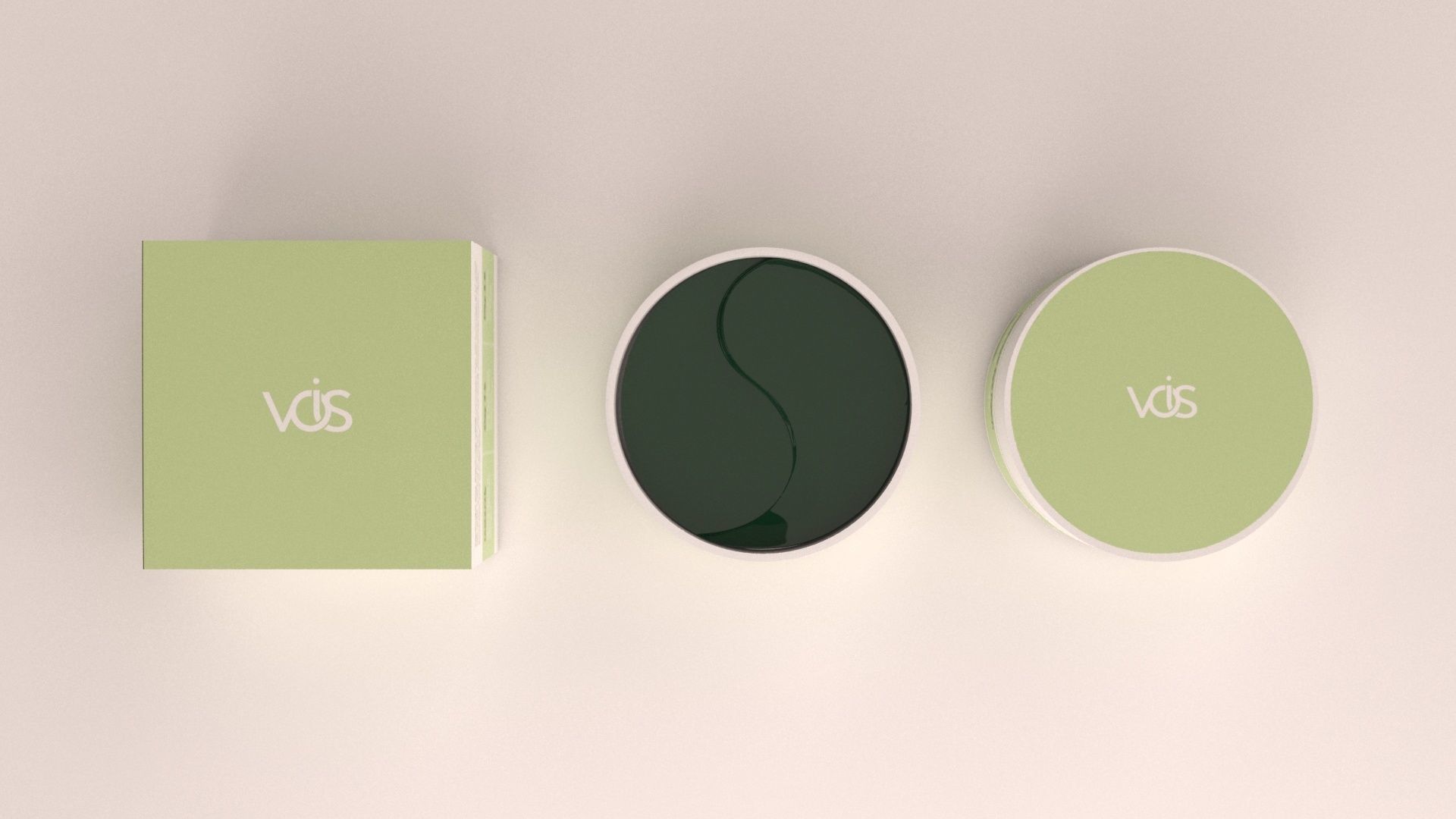 gel eye patch 3D model_3