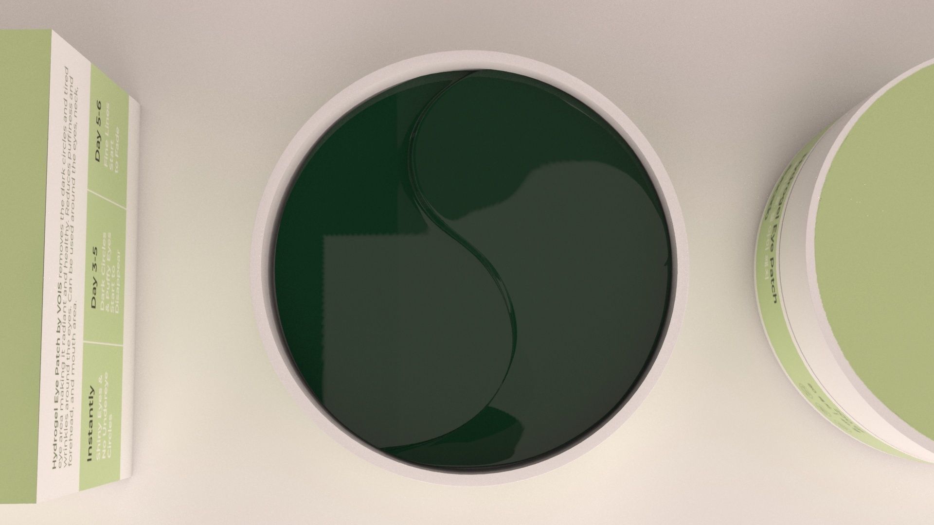 gel eye patch 3D model_1