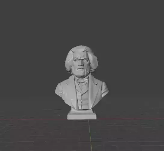 Frederick Douglass  3D print model