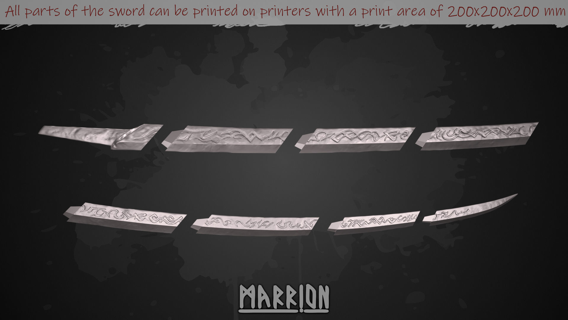 Sword of Malenia - Hand Of Malenia Elden Ring 3D print model_4