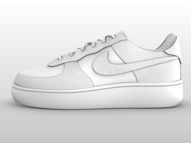 Nike Air Force 1 Sneakers 3D model