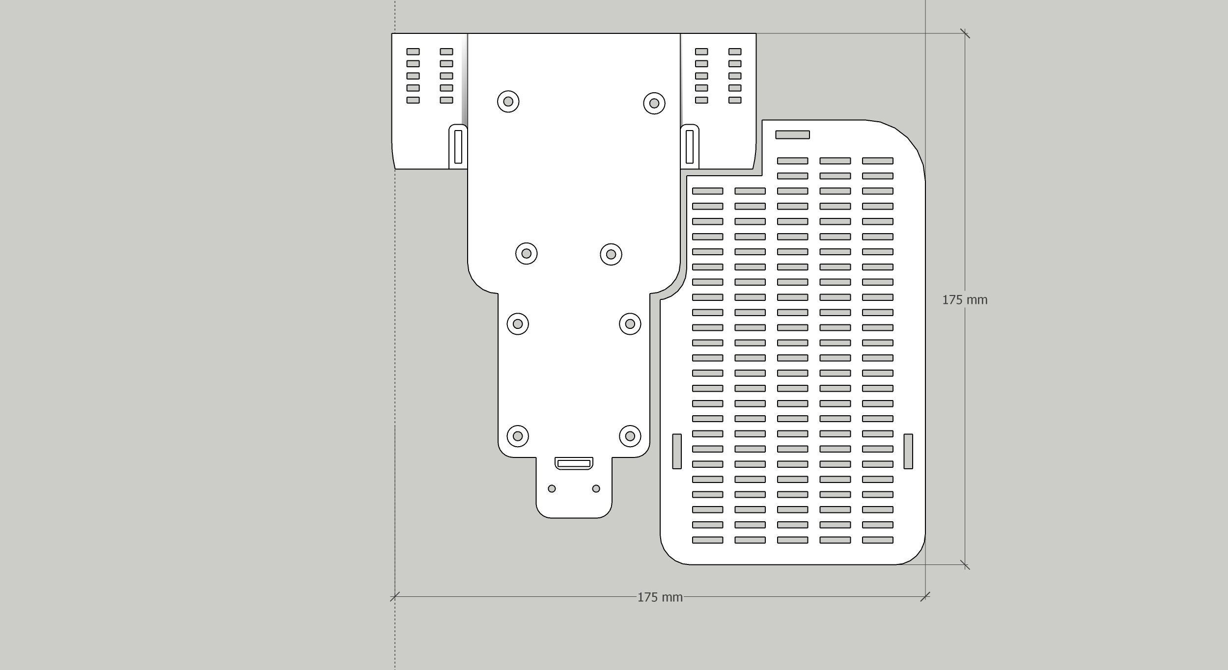 arduino car chasis 3D print model_1