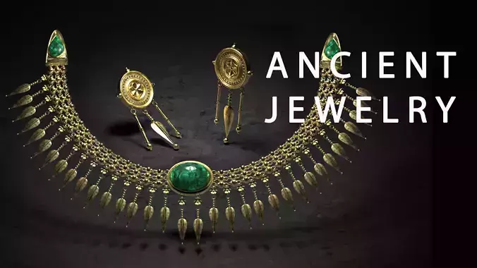 Ancient Necklace and Brooch