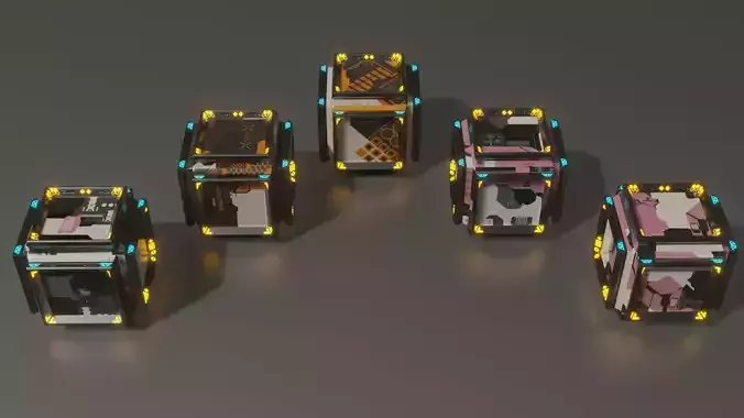 SciFi Crates set
