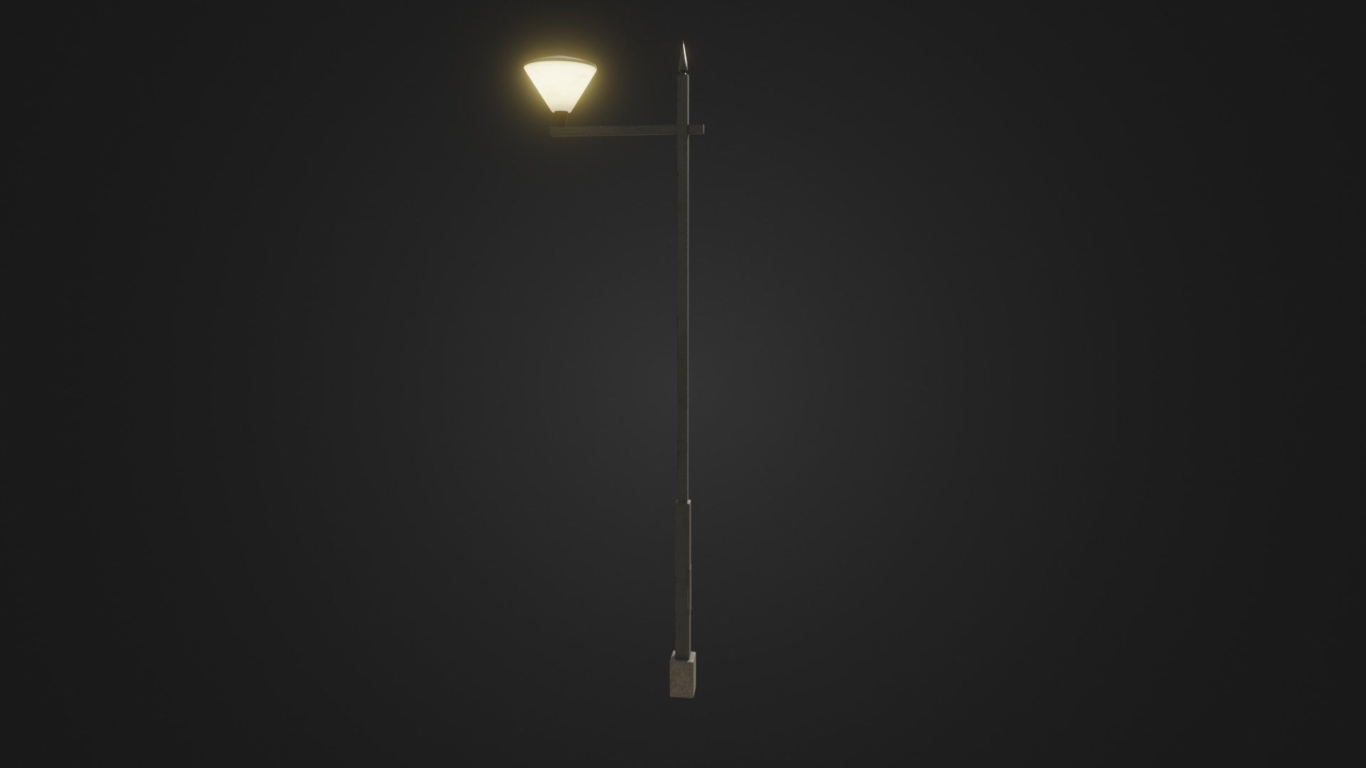 Street Light 25 Low-poly 3D model_22