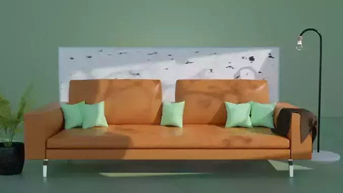 3D Bruce Sofa