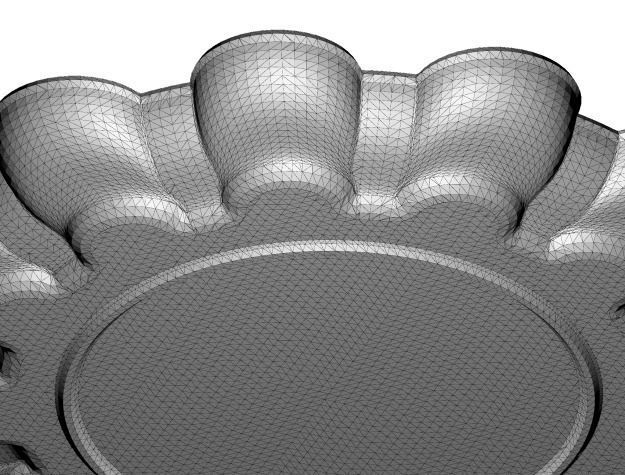 Brass Plate 3D model_6