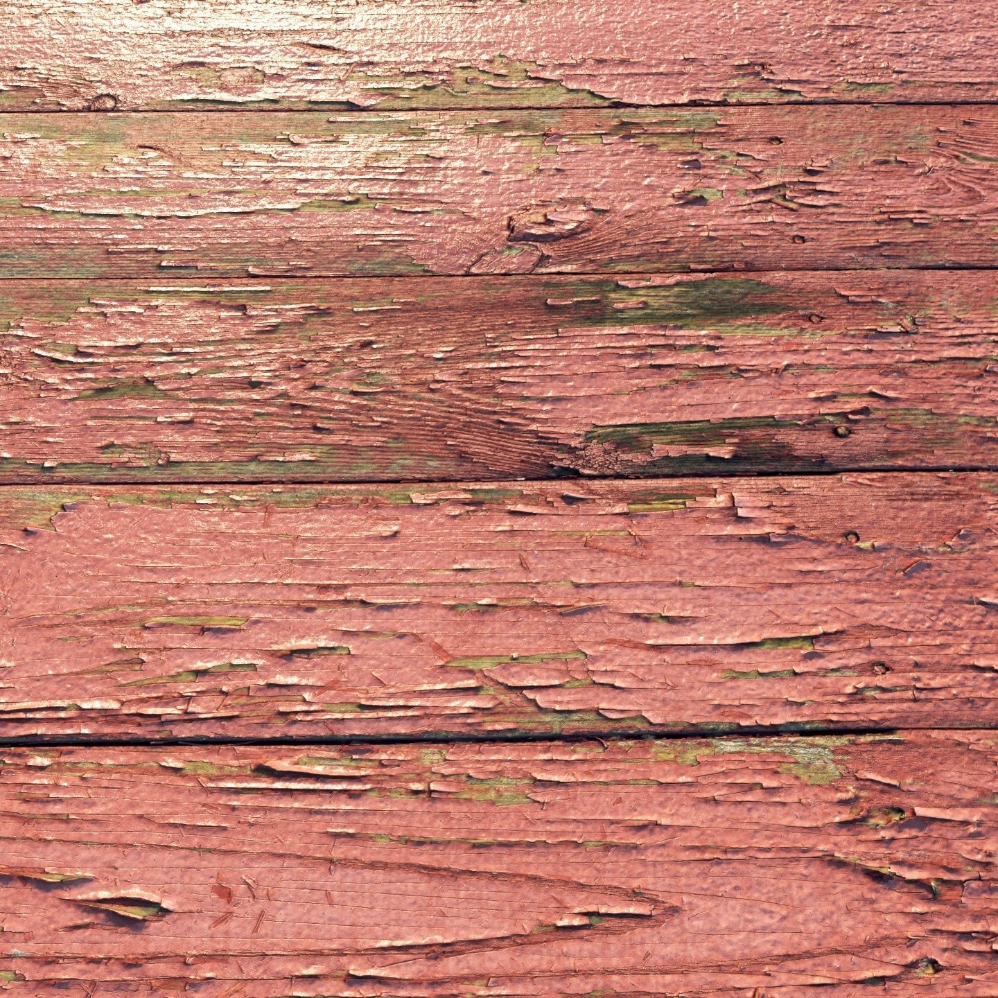 Old painted boards 03 -material 3D model_4