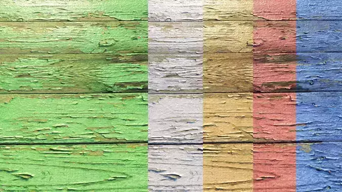Old painted boards 03 -material