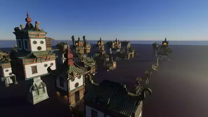 Chinese Historic House  3D model