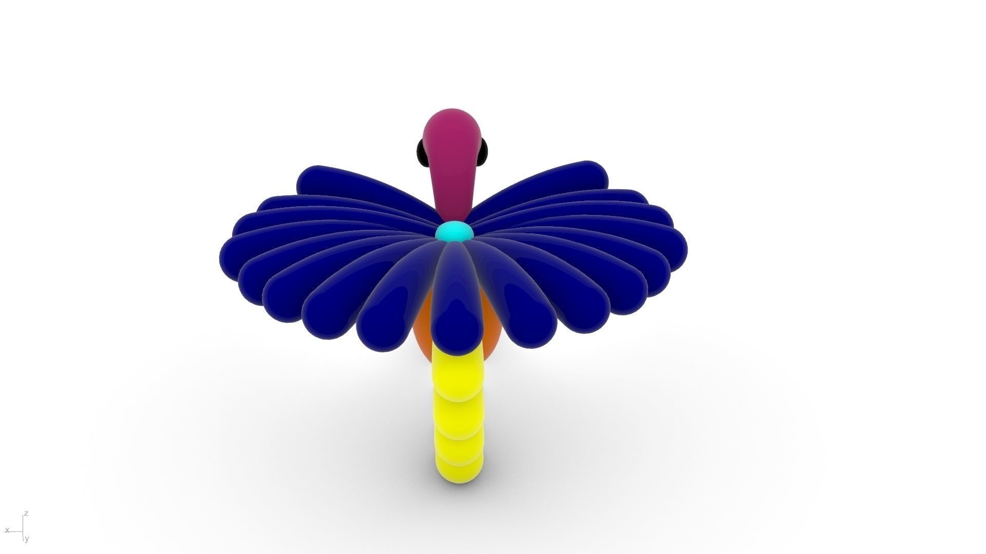 bird toy stl verified 3D print model_4