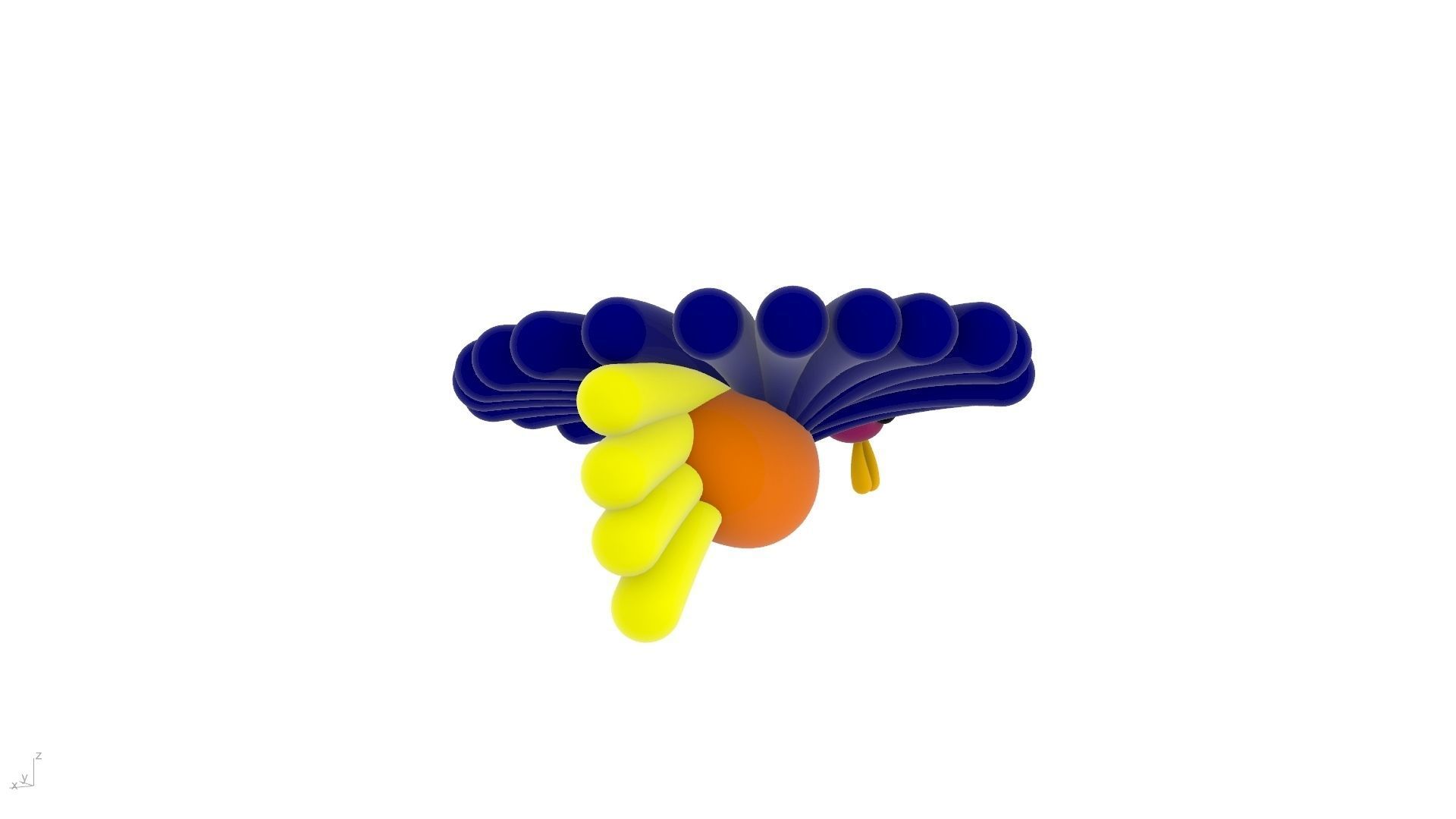bird toy stl verified 3D print model_11