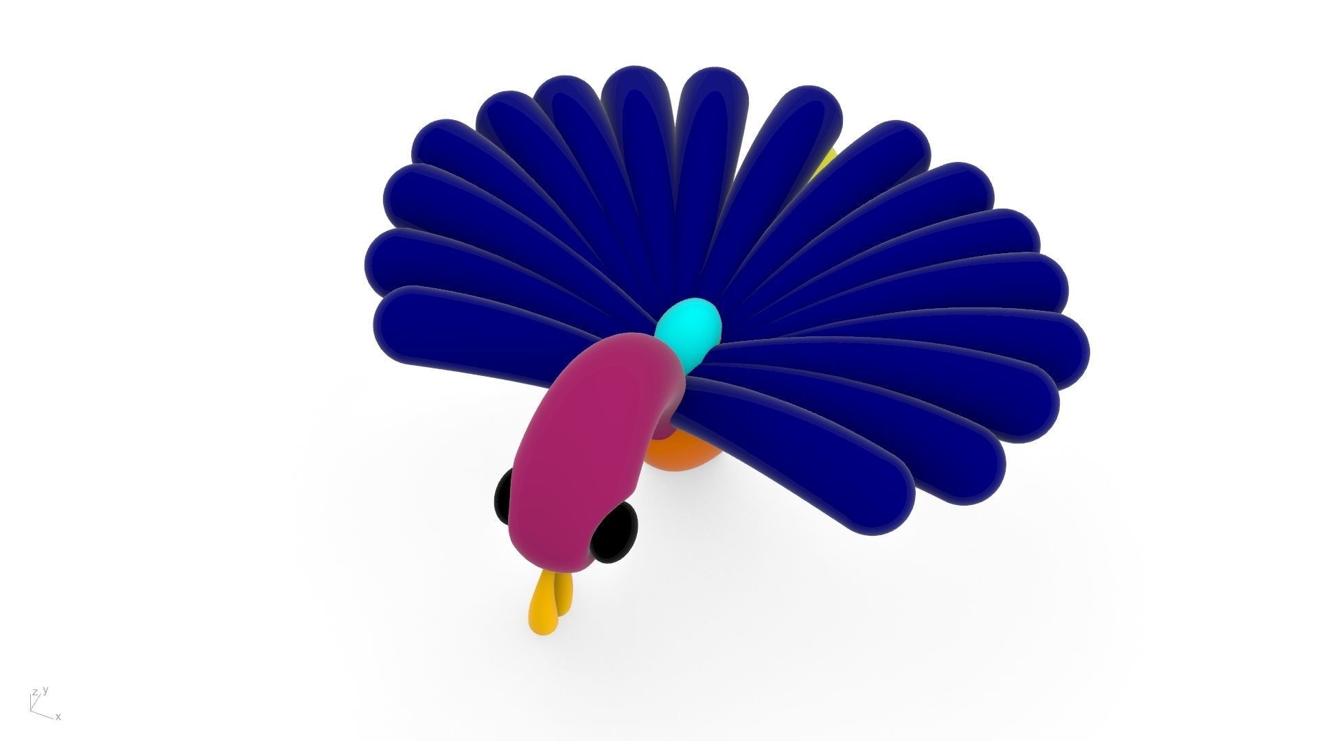 bird toy stl verified 3D print model_3