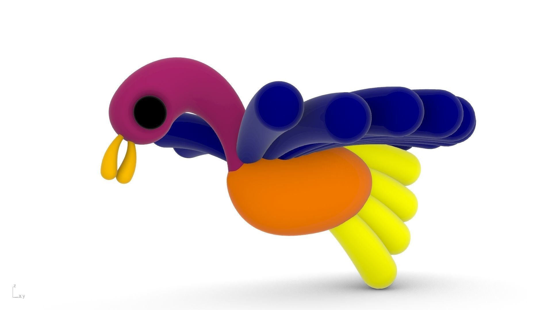 bird toy stl verified 3D print model_18