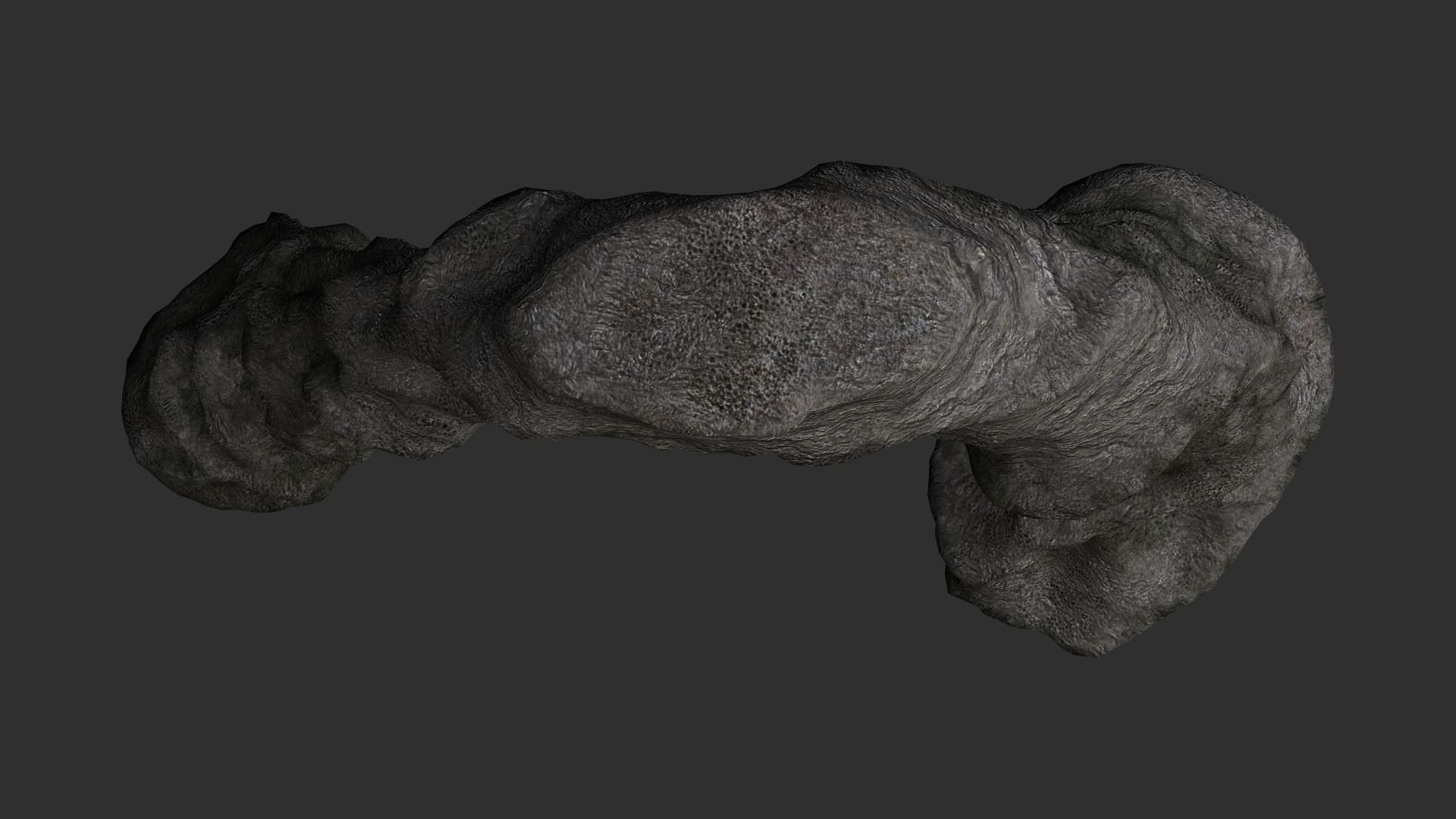 Small Stone Arch Free low-poly 3D model_4