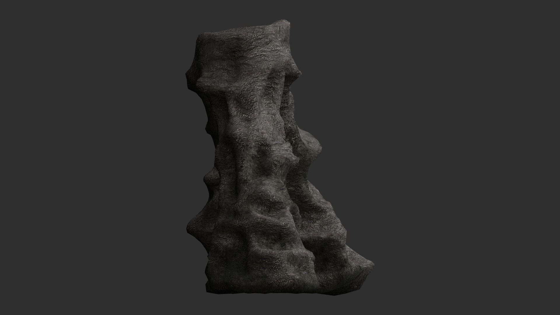 Small Stone Arch Free low-poly 3D model_9