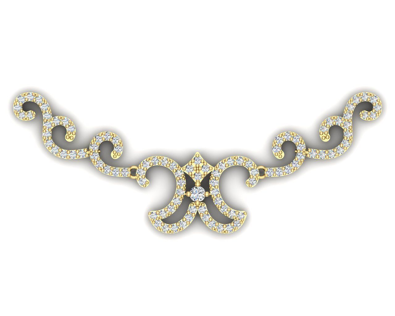 Pendant 0045 3D print model_2