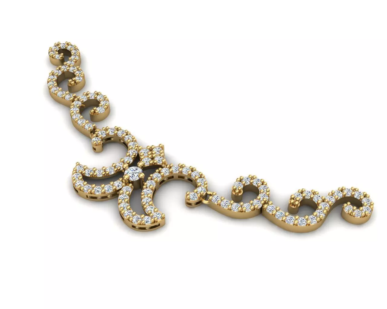 Pendant 0045 3D print model_0