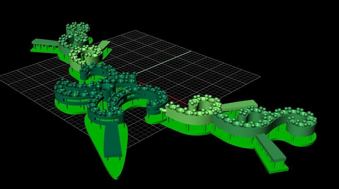 Pendant 0045 3D print model_5