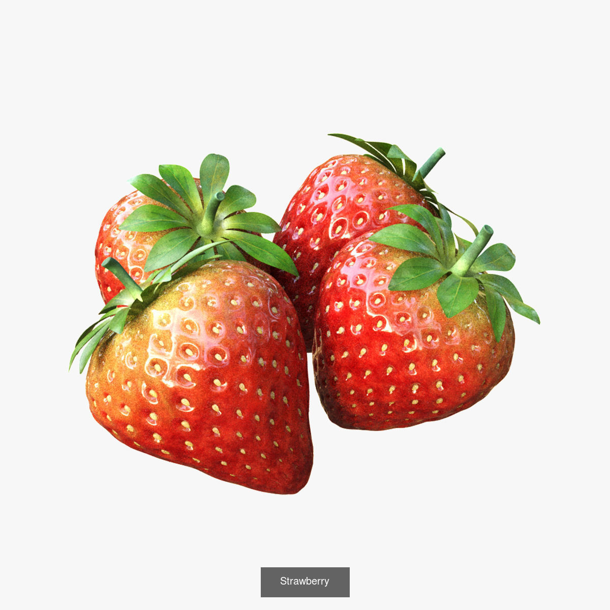 Tropical fruit product 3D Model Collection_3