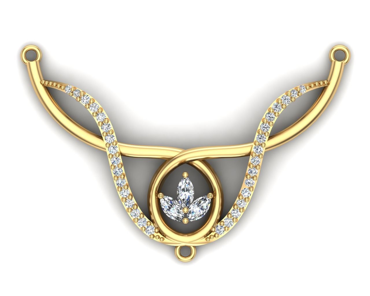 Pendant 0046 3D print model_10