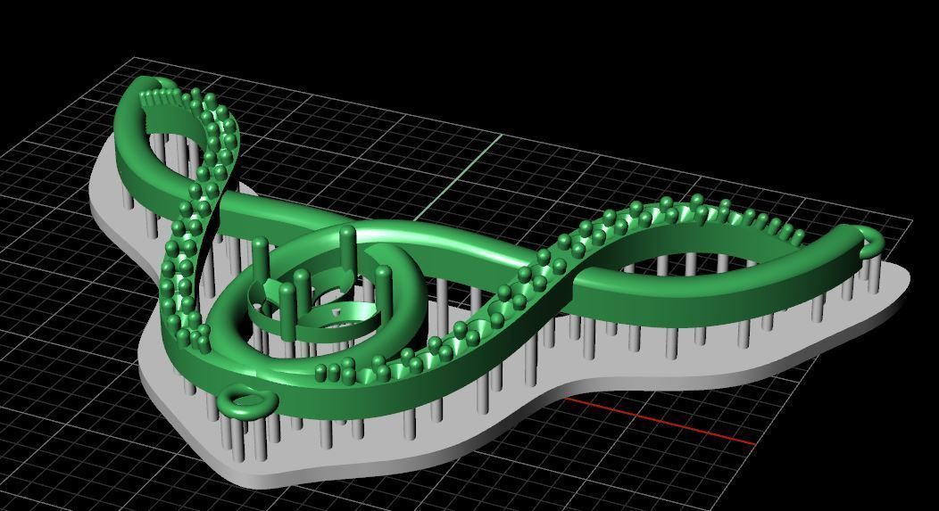 Pendant 0046 3D print model_4