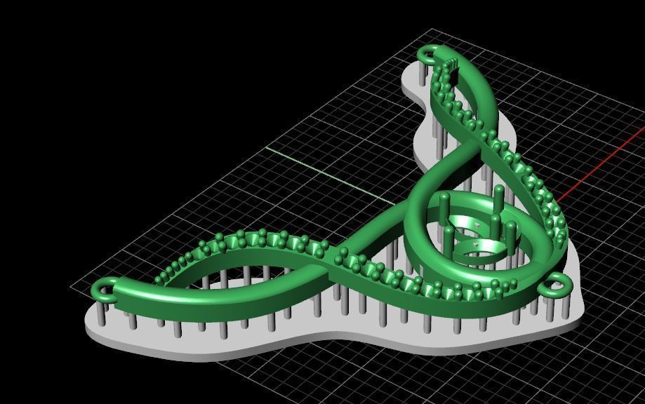 Pendant 0046 3D print model_5