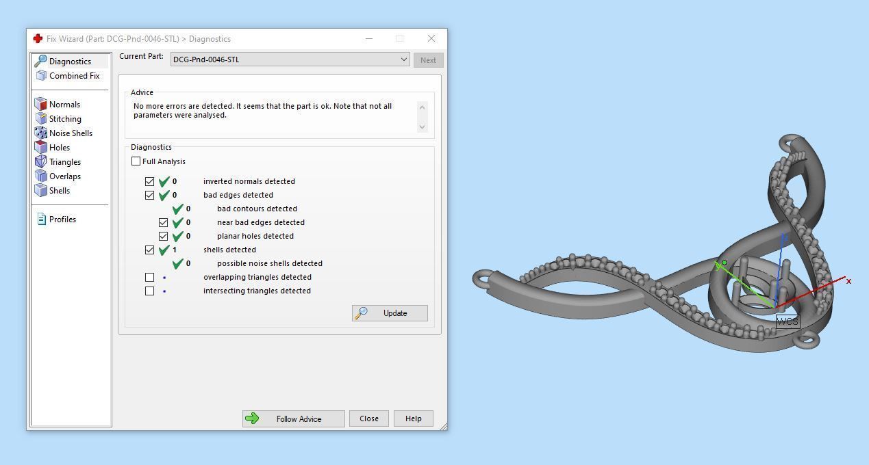 Pendant 0046 3D print model_8