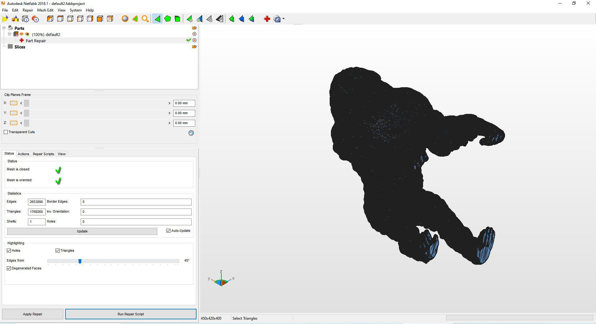 Orangutan 3D print model_15