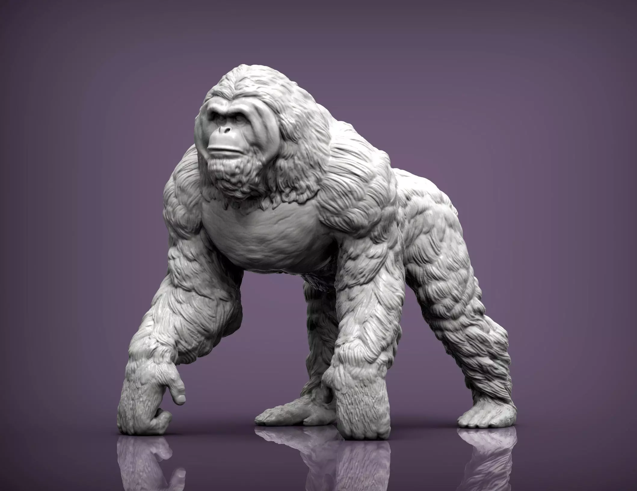 Orangutan 3D print model_0