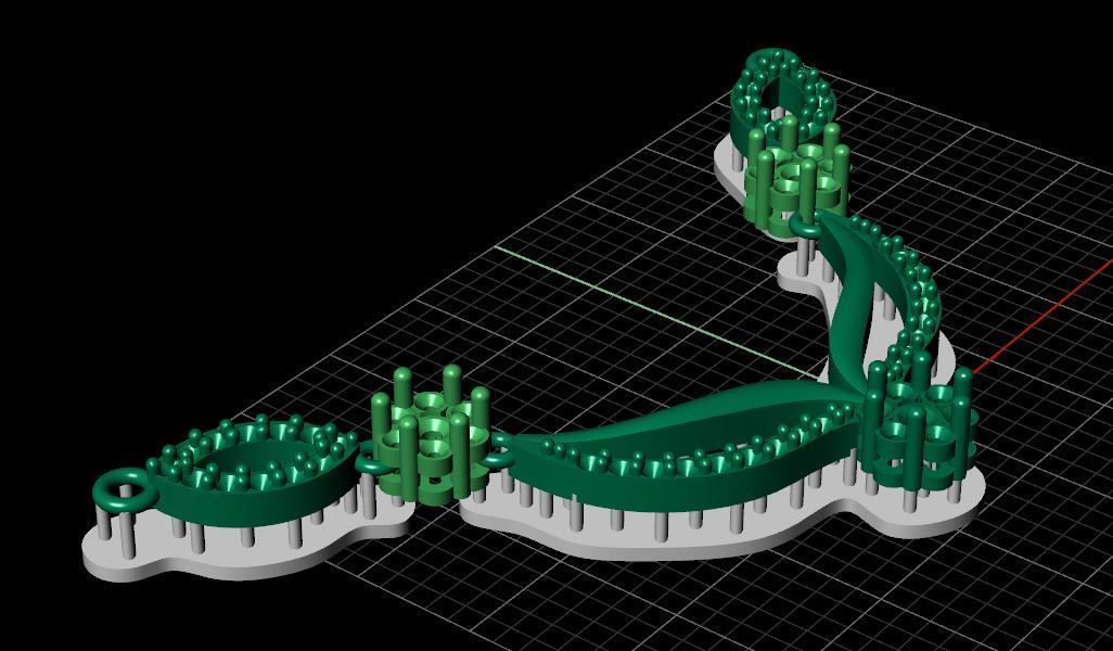 Pendant 0047 3D print model_5