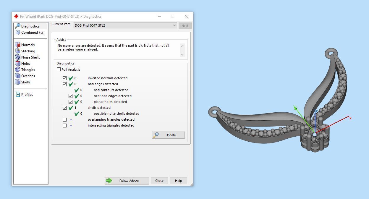 Pendant 0047 3D print model_9