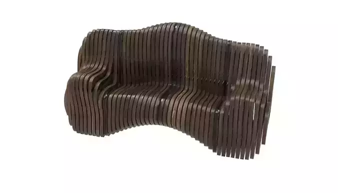 Love Seat Hollow Wood Profile