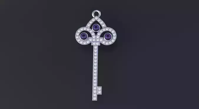 Package of pendants Keys 3D print model or CNC