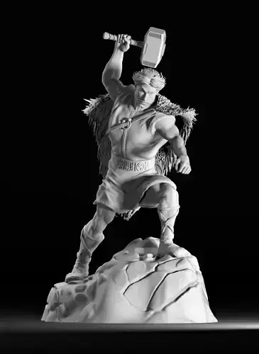 Thor - Germanic God 3D print model