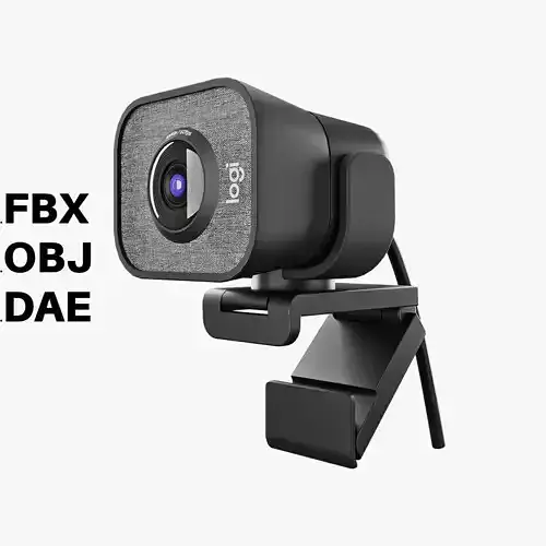 Logitech web camera 3D model