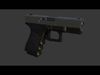 Glock 19 Low-poly 3D model_1