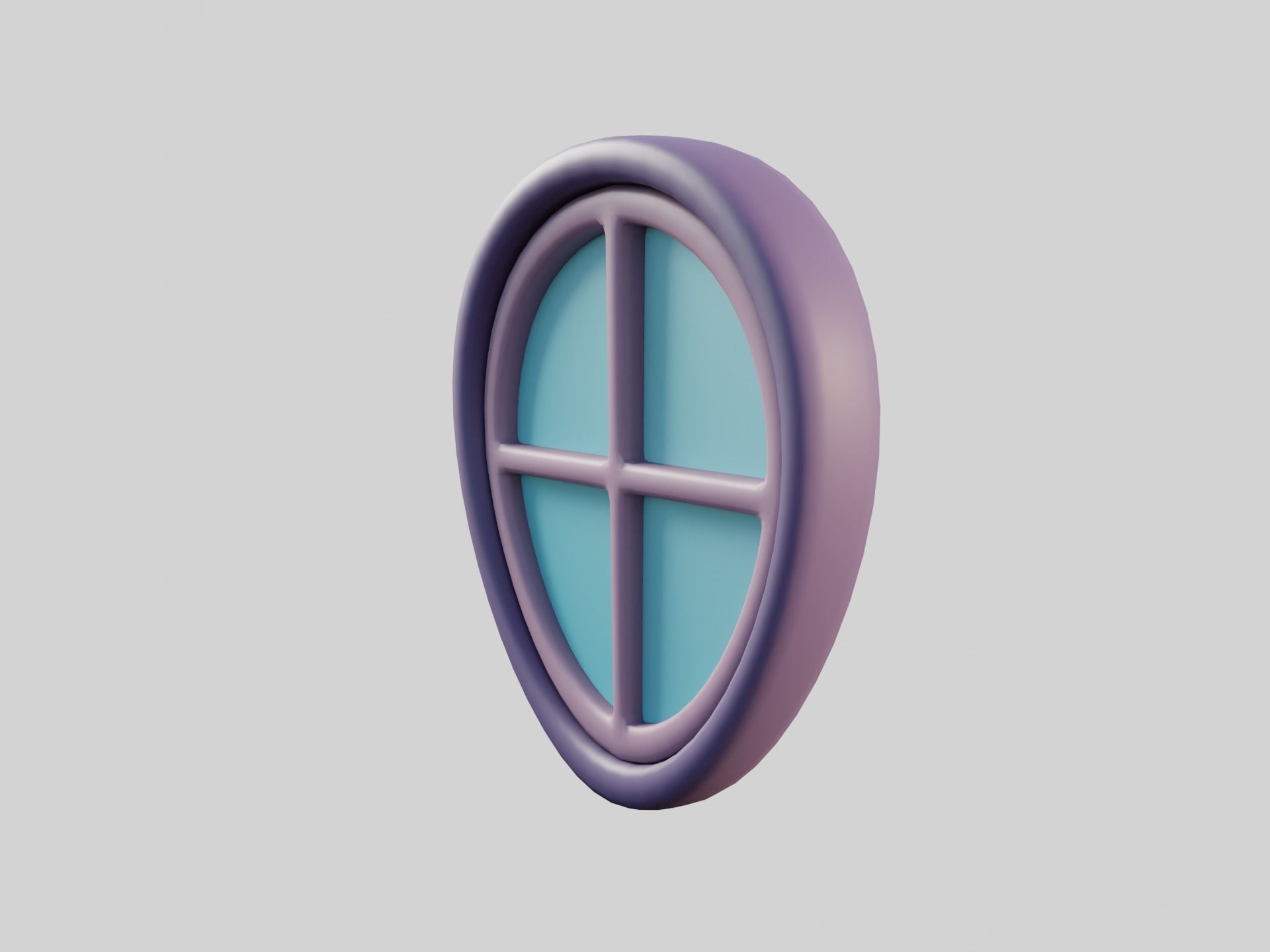 Cartoon Window 31b 3D model_8