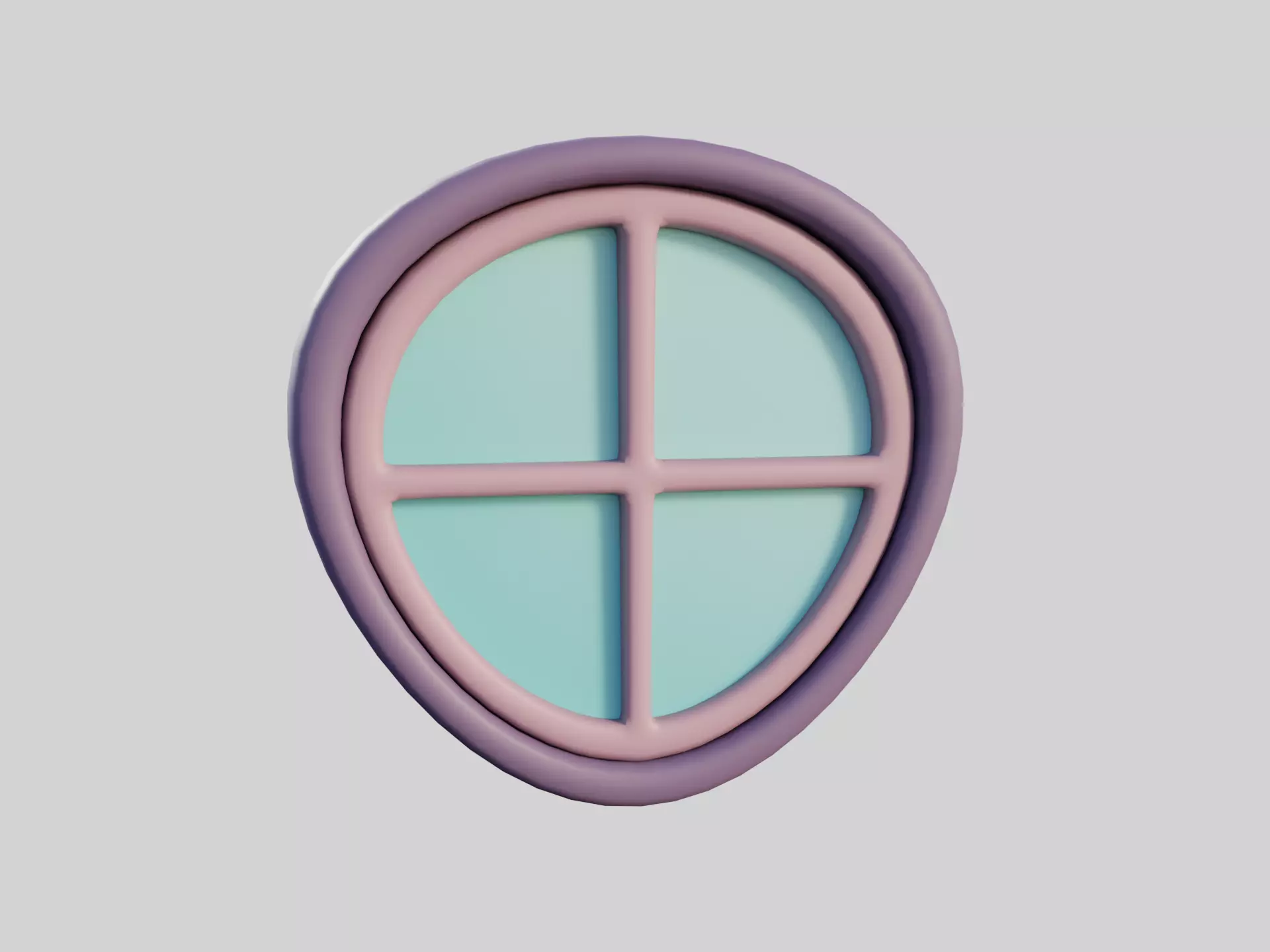 Cartoon Window 31b 3D model_0