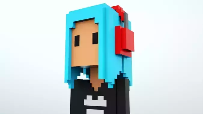 3D Meebits Conroy 3D