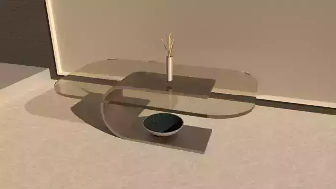 Glass table
