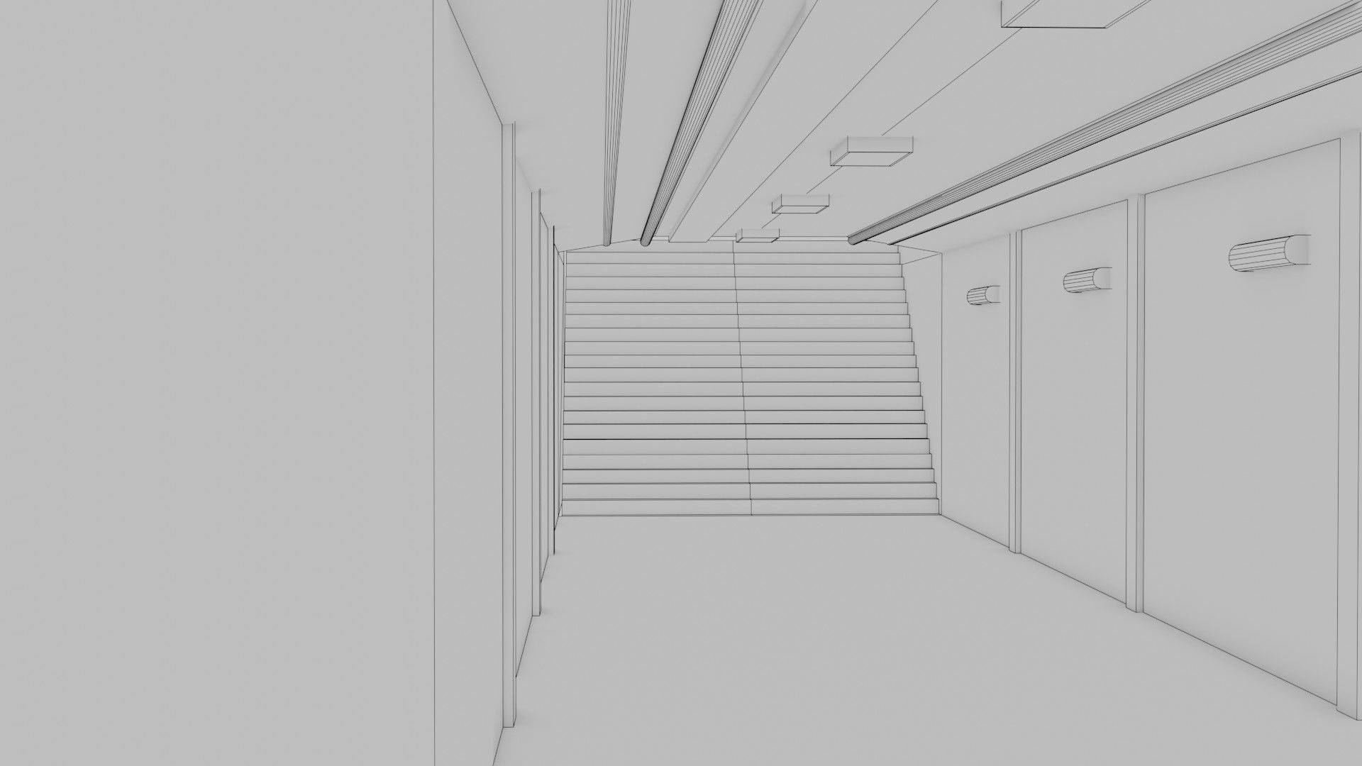 Subway Interior - Game Ready - PBR Low-poly 3D model_12