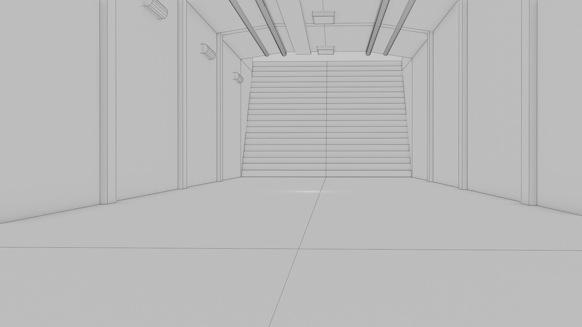 Subway Interior - Game Ready - PBR Low-poly 3D model_15