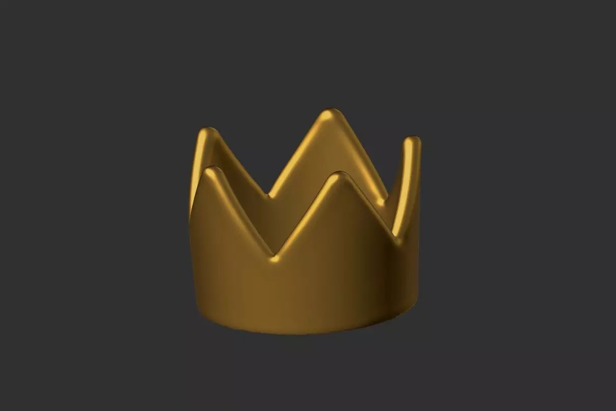 Kings Bojji Little Prince Headwear Crown 3D print model