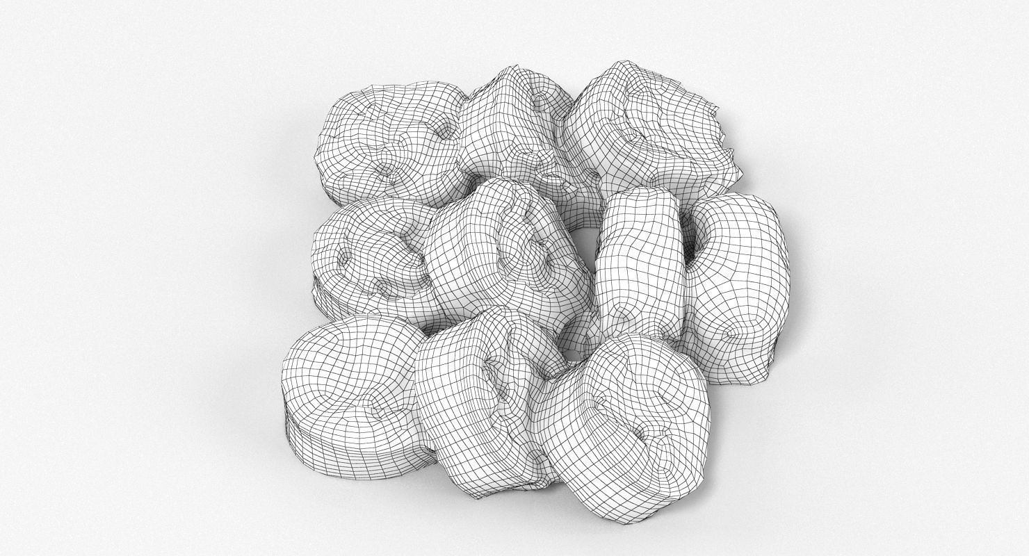 Sushi japanese 3D model_8