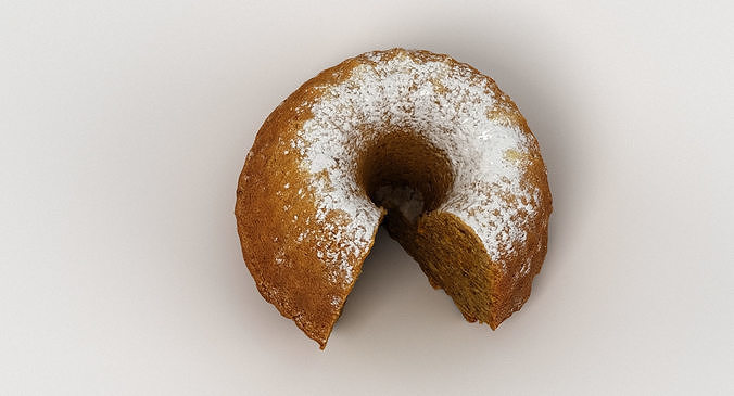 Guglhupf Cake 3 3D model 3