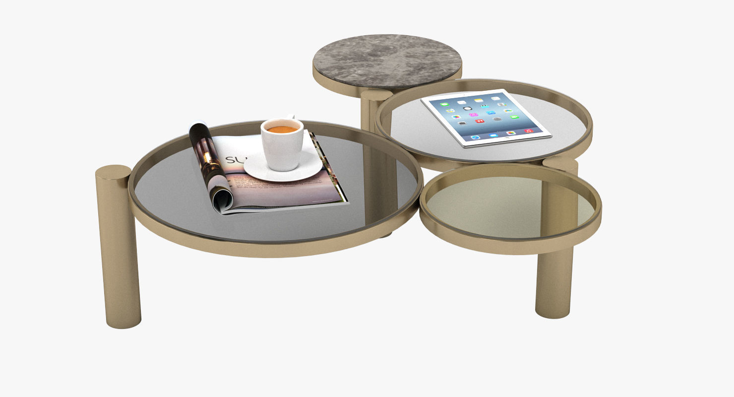 Espuma Coffee Table 3D model_9